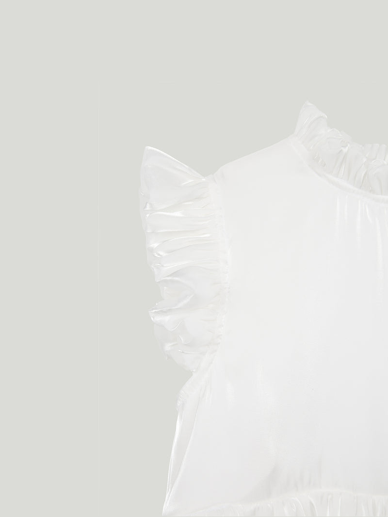 「Balloon」White light and air dress